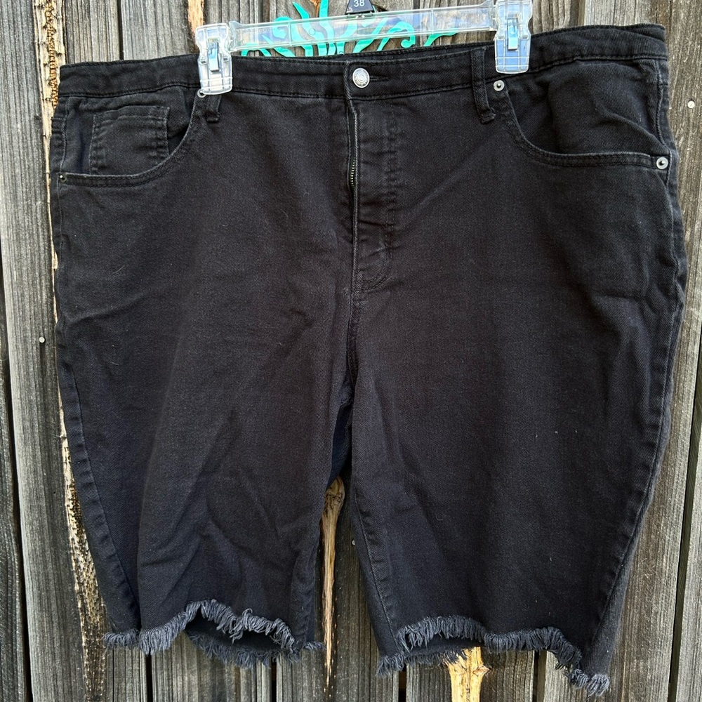 Wild Fable Black Denim Shorts